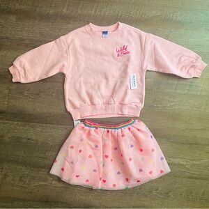 Girl Sweatshirt & Skirt *NEW*
